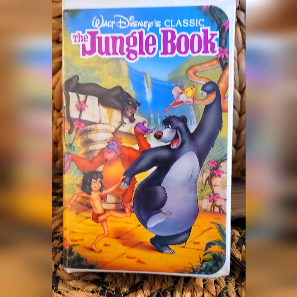 Rare black diamond jungle book VHS